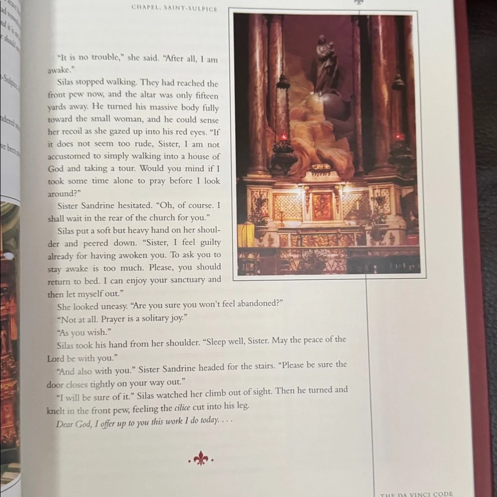 The DaVinci Code by Dan Brown Hardcover Novel Special Illustrated Edition